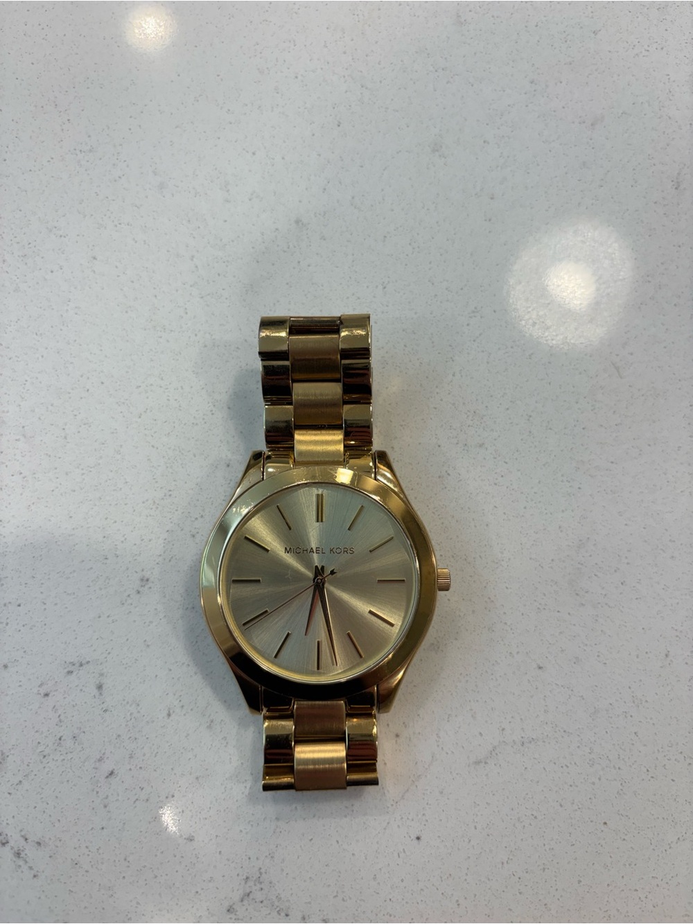 Michael Kors Gold Stainless Steel Bracelet Watch